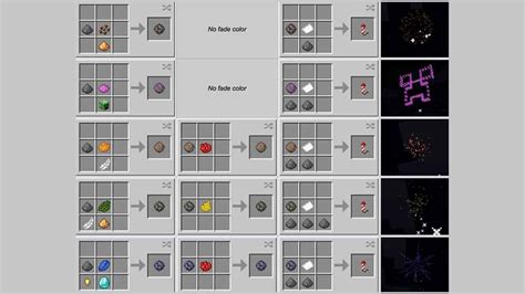 Image result for Minecraft Firework Guide