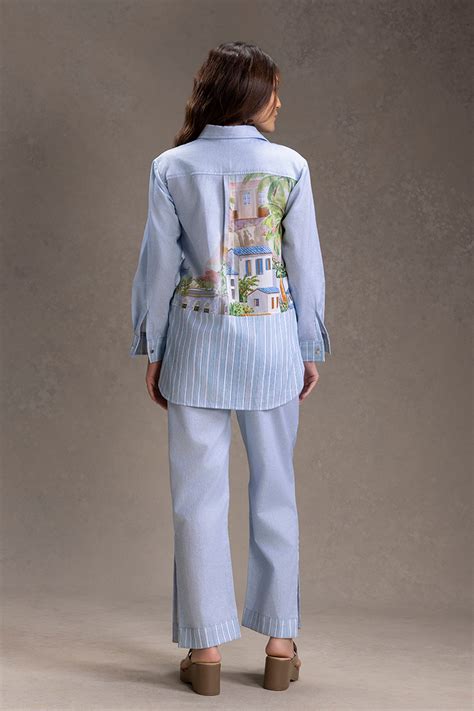 Reviera Printed Shirt and Pants – AGASHE