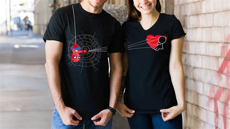 Cute Couple T Shirts Designs