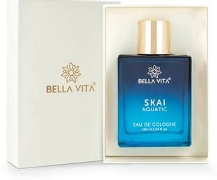 Bella Vita Organic Skai Aquatic Perfume Men Women Musky Fresh Scent Eau ...