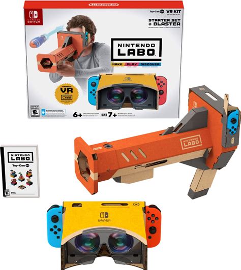 Customer Reviews: Labo Toy-Con 04: VR Kit Starter Set + Blaster ...