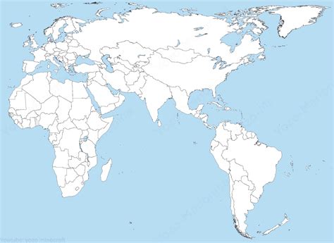 Blank Map Of Afroeurasia