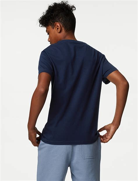 Buy Pure Cotton Skull Print T-Shirt (6-16 Yrs) at Marks & Spencer