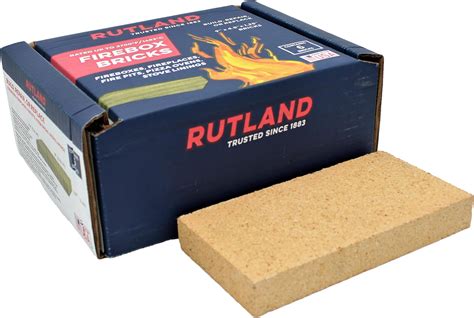 Amazon.com: Woodstove Firebricks, Fire Bricks, Size 9" X 4-1/2" X 1-1/4 ...