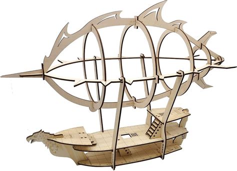 CZYY 3D Airship Model Wood Laser Cut Hot Air Balloon with India | Ubuy