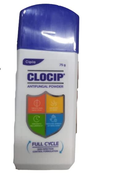 Buy CUTIKIDS NEW_Clocip Anti-Bacterial & Anti-Fungal Clotrimazol Powder ...