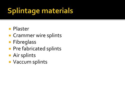 Image result for Types of Leg Splints