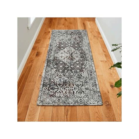 Buy OBSESSIONS Machine Made Vintage Patterned Runner Online
