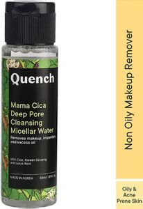 Quench Pore Cleansing Micellar Water (Korean Makeup Remover) with Cica ...