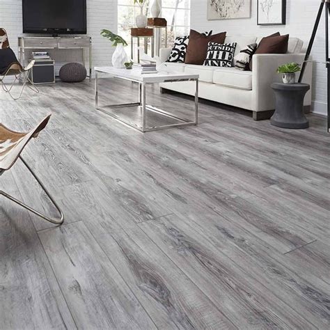 Grey Tone Floor Living Room Decorating Ideas | Ruang tamu abu-abu, Ide ...