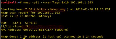 Nmap Scans using Hex Value of Flags - Hacking Articles