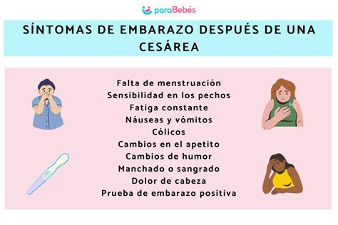 10 Síntomas de embarazo después de una cesárea