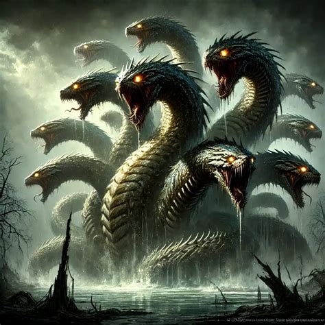 The Second Labor of Hercules: Slaying the Lernaean Hydra
