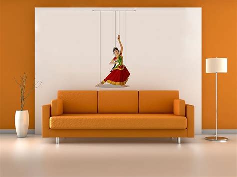 Buy Rawpockets 'Kuchipudi Puppet Dance' Wall Sticker (PVC Vinyl, 0.99 ...