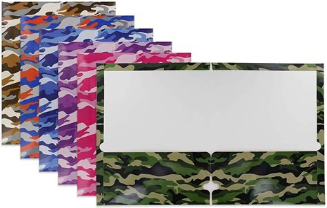 Buy Emraw Camouflage 2 Pocket Portfolio Folder - Actual Colors May Vary ...