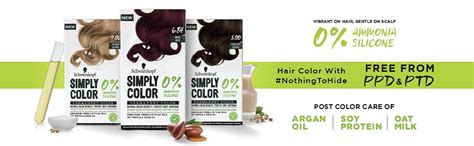 Schwarzkopf Simply Colour Permanent Hair Colour Gentle On Scalp, Upto ...