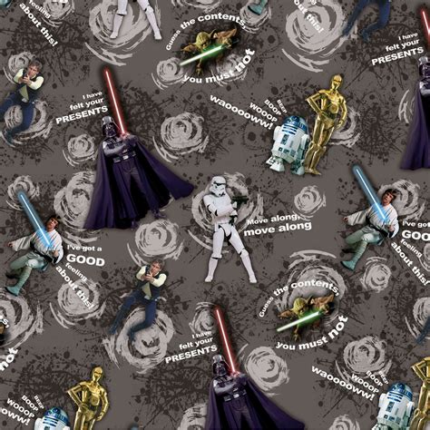 Star Wars™ Wrapping Paper & Gift Tags Pack | Hallmark UK