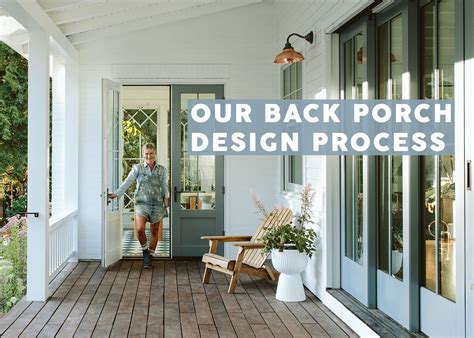 Covered Back Porch Designs