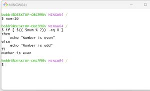 Image result for Shell Script to Check Number Is Even or Odd