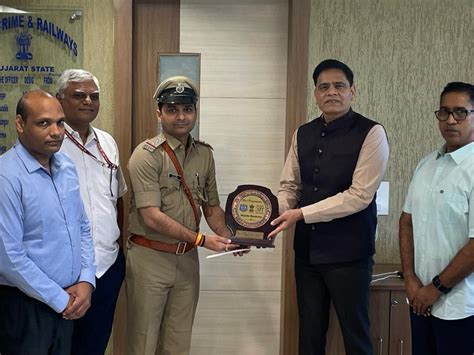 The Western Railway Vadodara Police Unit ranks second in the entire ...