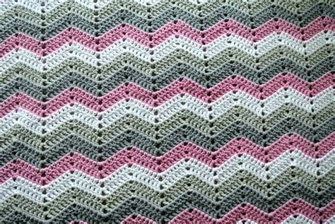 crochet zig zag pattern