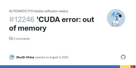 Image result for Stable Diffusion Webui Out of Memory