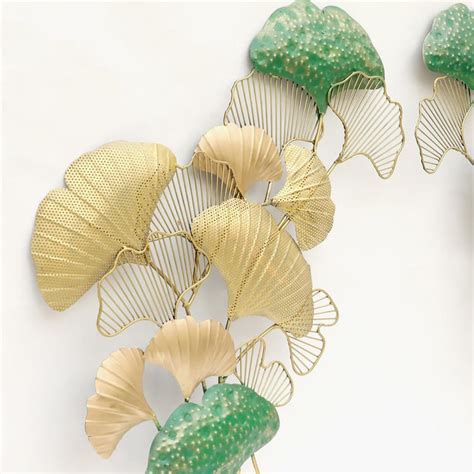 Buy VEDAS Luv Metal Ginko Wall Art from Vedas at just INR 14399.0