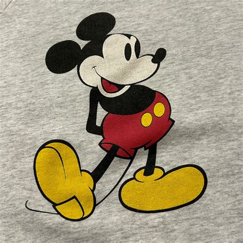 80's "Mickey Mouse" Print Sweat Shirts | Pigsty Harajuku