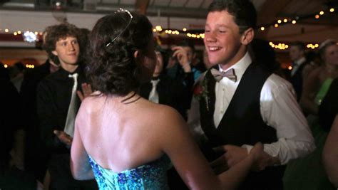 High School Prom Slow Dancing