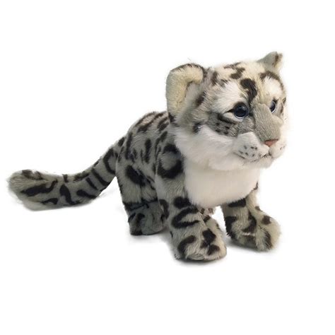 BJBSJSZ Snow Leopard Stuffed Animal, Eco Friendly Gifts for Kids, Plush ...