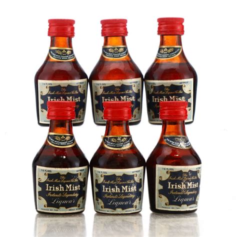 Six Irish Mist Liqueur Miniatures - 1970s (37%, 6 x 5cl) - Old Spirits ...