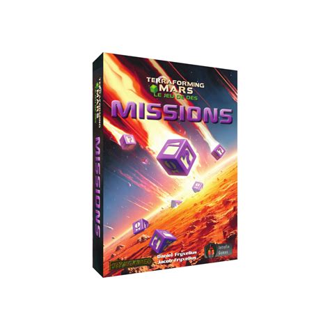 Acheter Terraforming Mars - Le Jeu de Dés: Missions - Intrafin - Jeux ...