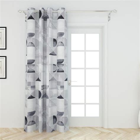 Buy Lavish Printed Light Filtering Door Curtain from Home Centre at ...