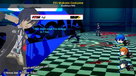 FES Makoto Costume Mod for Persona 3 Reload | P3R Mods
