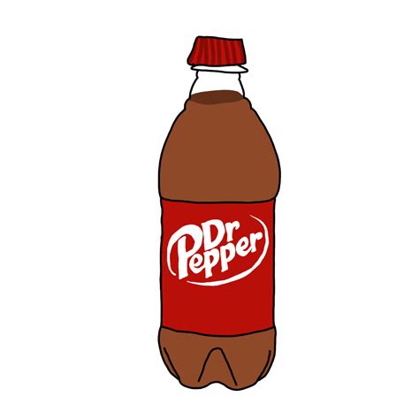 Dr Pepper Soda Can Drawing