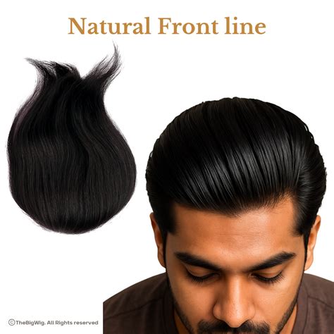 Premium Frontline Hair Patch | 100% Original Human hair patch – The Big Wig