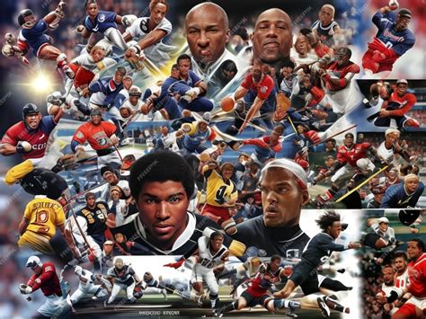 Premium Photo | Trailblazing Icons in Sports