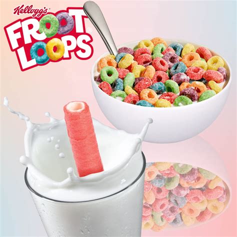 Kelloggs Froot Loops Cereal Straws