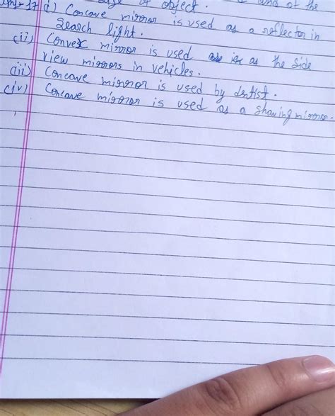 name the type of mirror used As a reflector in search light.By the ...