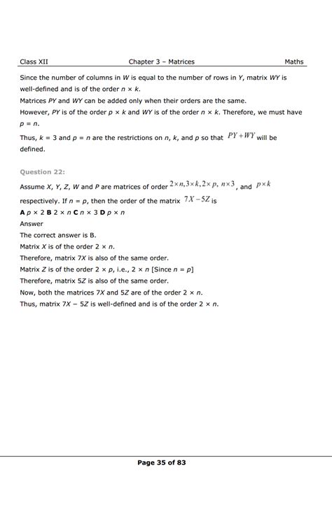 NCERT Class 12 Maths Chapter 3 Exercise 3.2 Solutions - Matrices