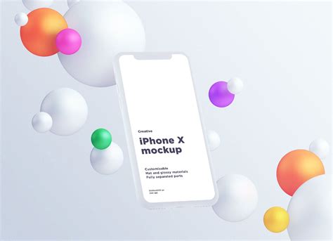 Free-Fully-Customizable-Floating-iPhone-X-Mockup-PSD-3 - Good Mockups
