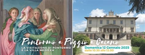 PONTORMO A POGGIO A CAIANO - La Visitazione e la Villa Medicea , Villa ...