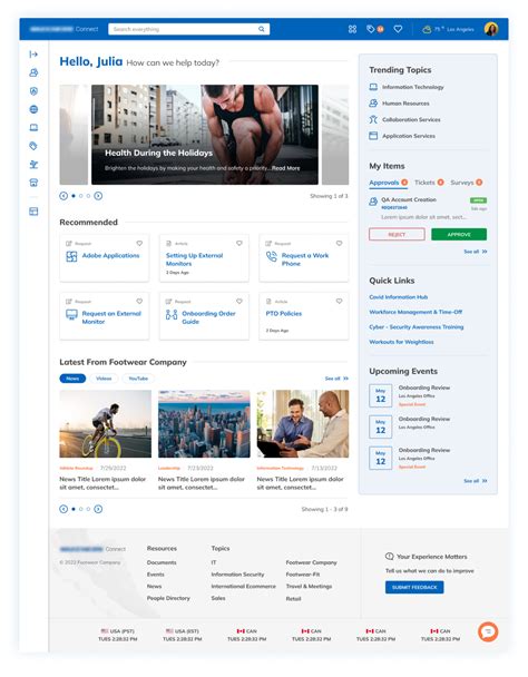 Case Study: Pairing Employee Center with an Engaging Intranet Experience