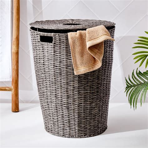 Buy Wilton Catania Polypropylene Laundry Hamper with Lid from Home ...