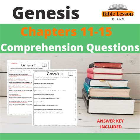 Book of Genesis Questions Chapters 11-15 - Made By Teachers