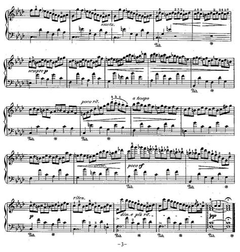 肖邦钢琴练习曲 Op 25之二 钢琴谱 五线谱