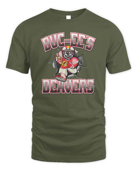 Buc ee's Merch Buc-ee's Beaver Football Tee