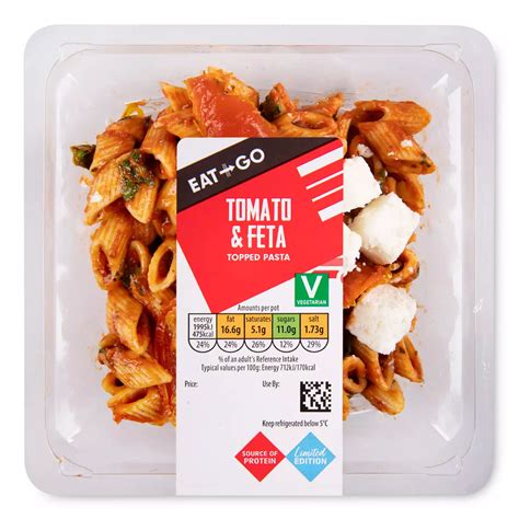 Tomato & Feta Topped Pasta | ALDI UK