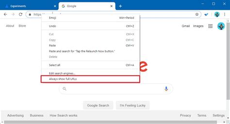 Image result for Display URL Bar