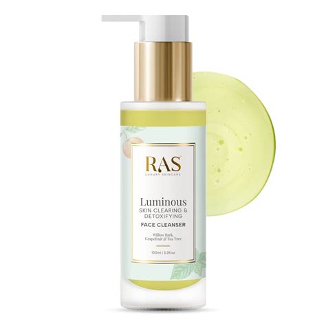 Luminous Skin Clarifying Face Wash Cleanser facewash – RAS Luxury Skincare